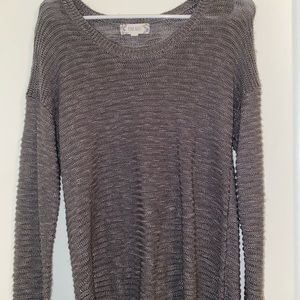 Oversized grey sweater